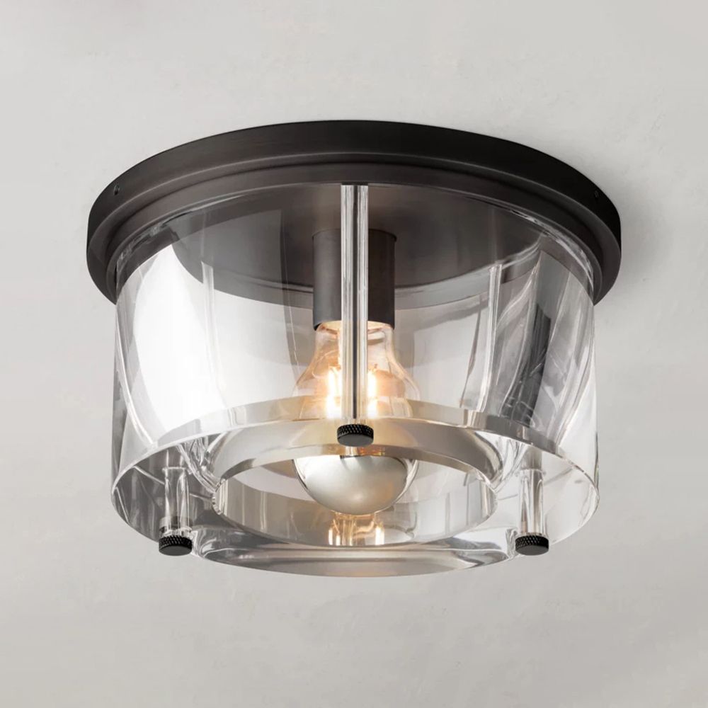 SAVILE ROUND FLUSHMOUNT