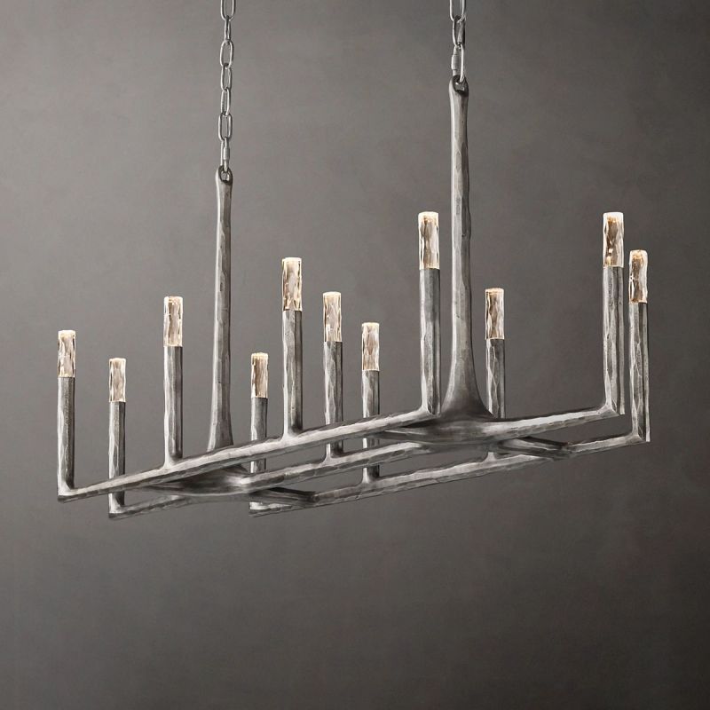 Tolland Linear Chandelier 54"-HiLamps