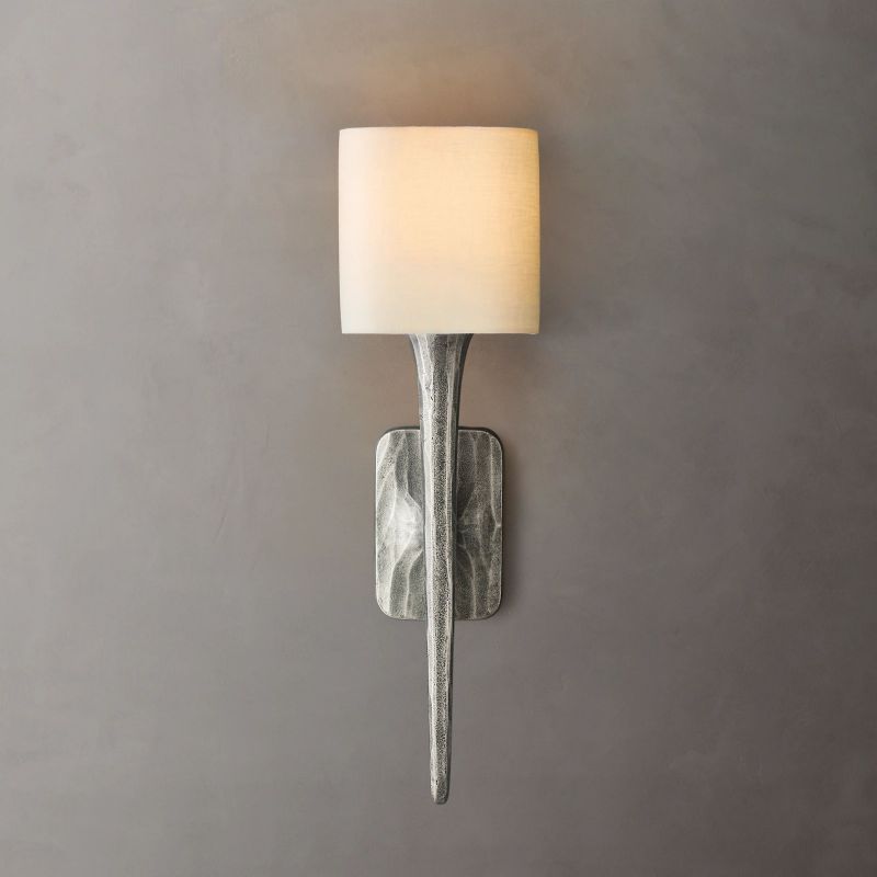 Thadeus Shaded Wall Sconce-HiLamps