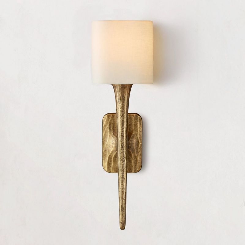 Thadeus Shaded Wall Sconce-HiLamps