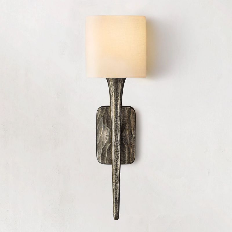 Thadeus Shaded Wall Sconce-HiLamps