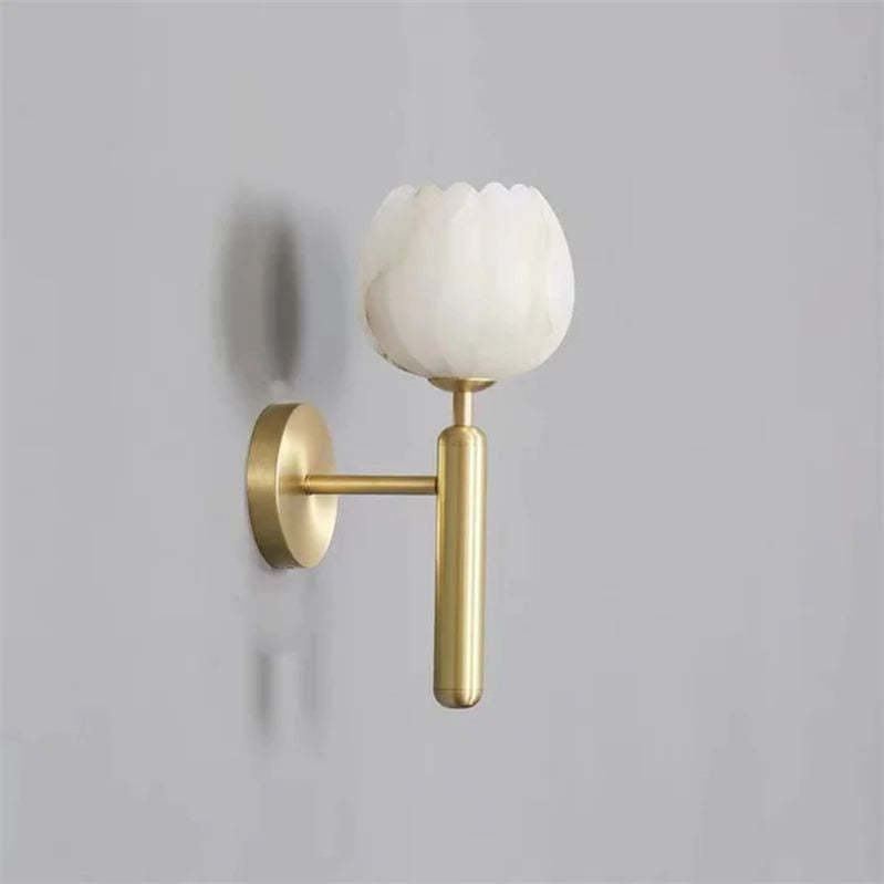Thornhill Alabaster Wall Sconce-HiLamps