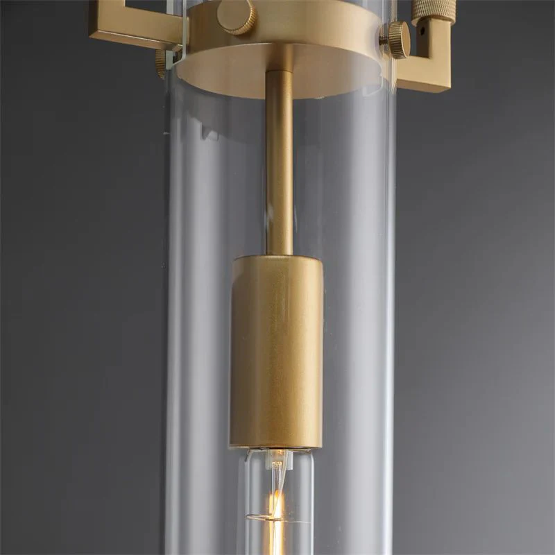 MACHINIST GLASS CYLINDER PENDANT