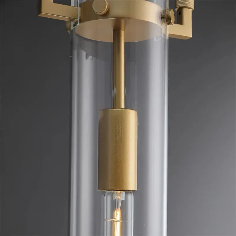 MACHINIST GLASS CYLINDER PENDANT