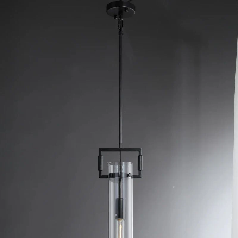 MACHINIST GLASS CYLINDER PENDANT