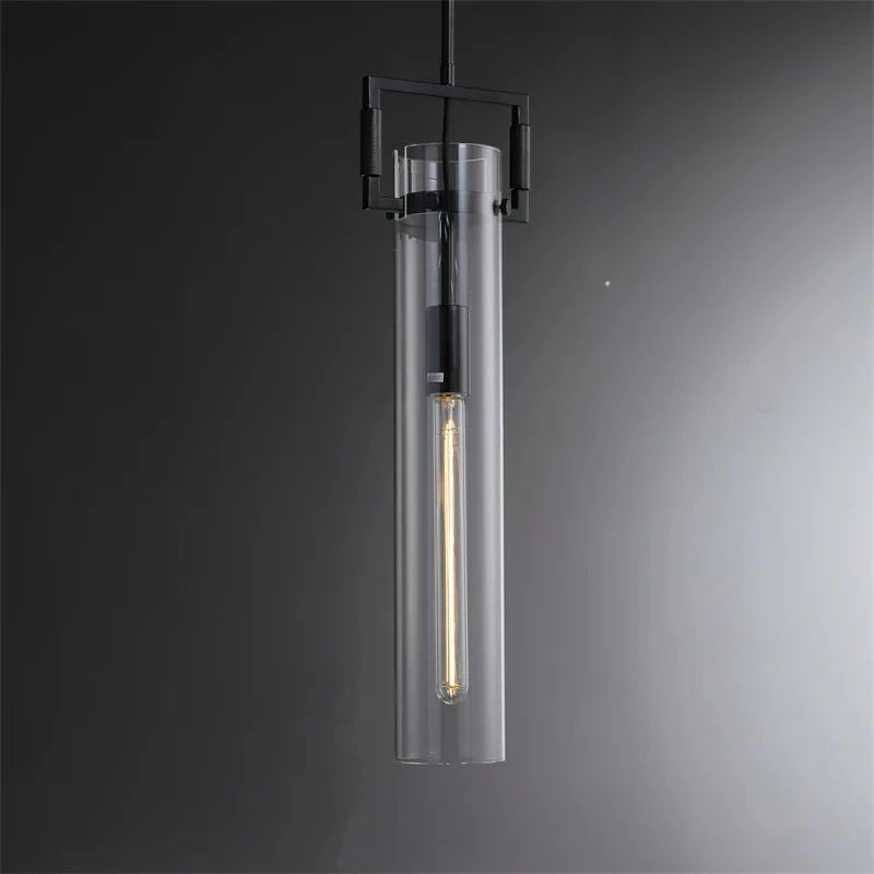 MACHINIST GLASS CYLINDER PENDANT