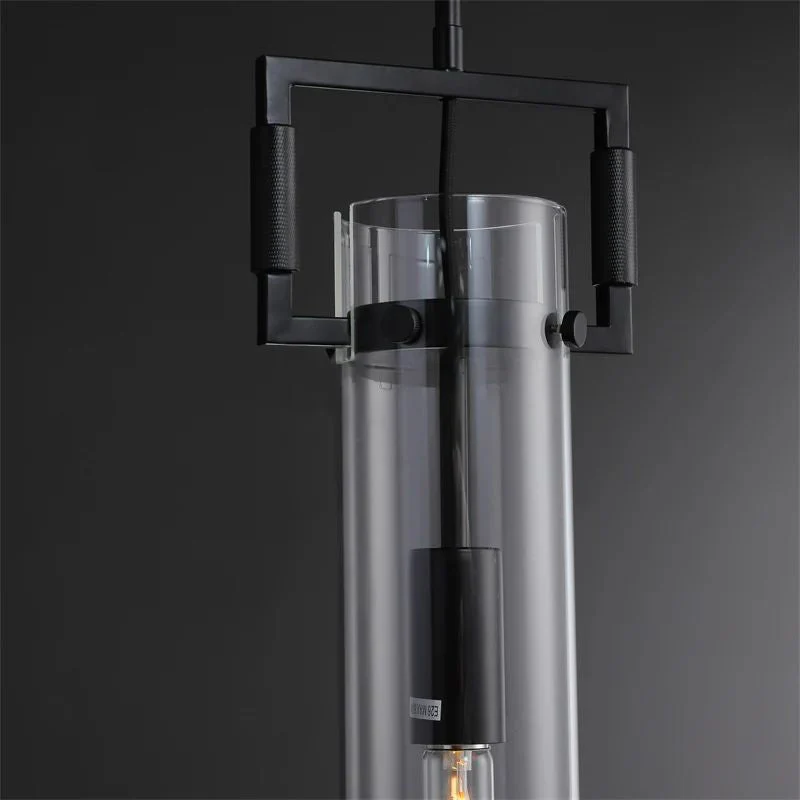 MACHINIST GLASS CYLINDER PENDANT