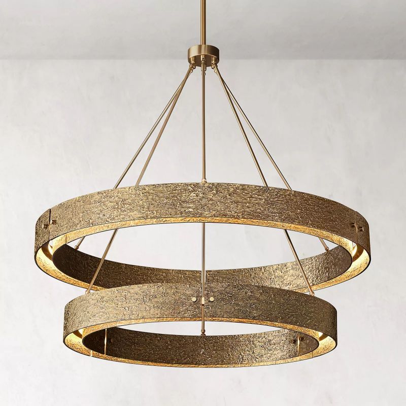 VOUVRAY 2-TIER ROUND CHANDELIER 60"