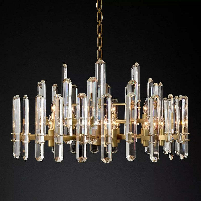 BONNINGION ROUND CHANDELIER 36"