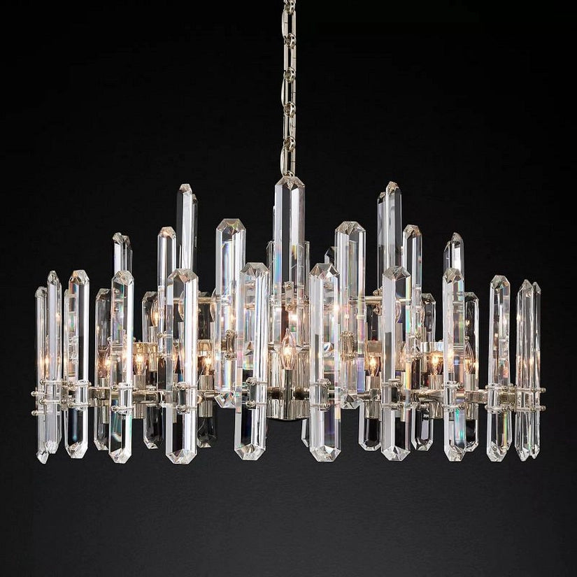 BONNINGION ROUND CHANDELIER 36"