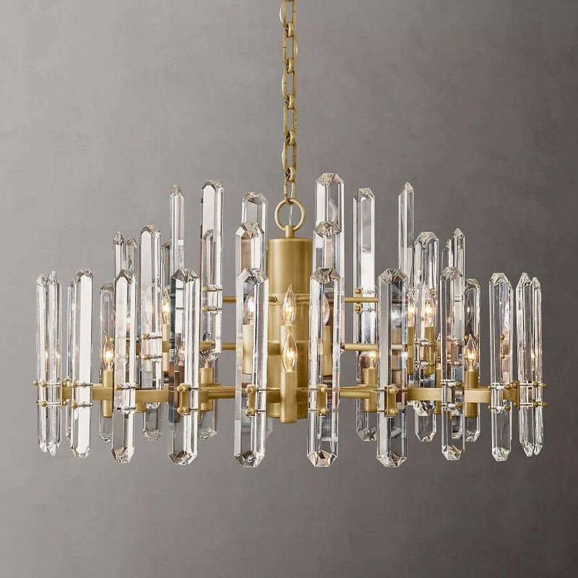 BONNINGION ROUND CHANDELIER 36"