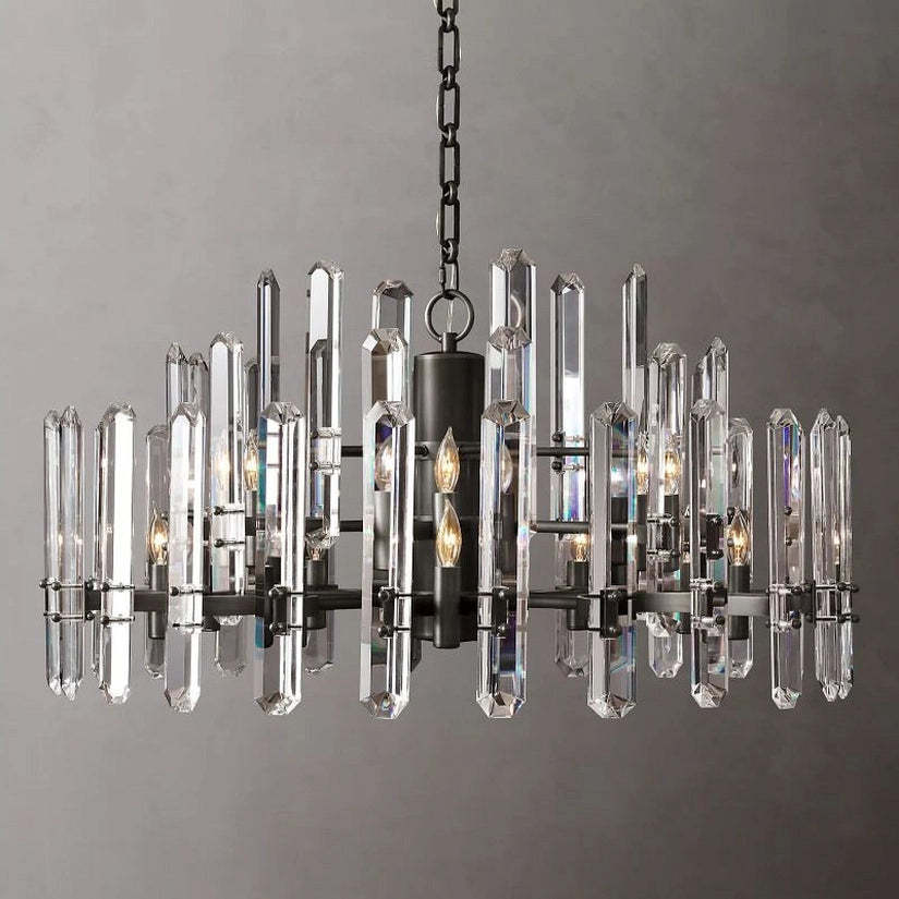 BONNINGION ROUND CHANDELIER 36"