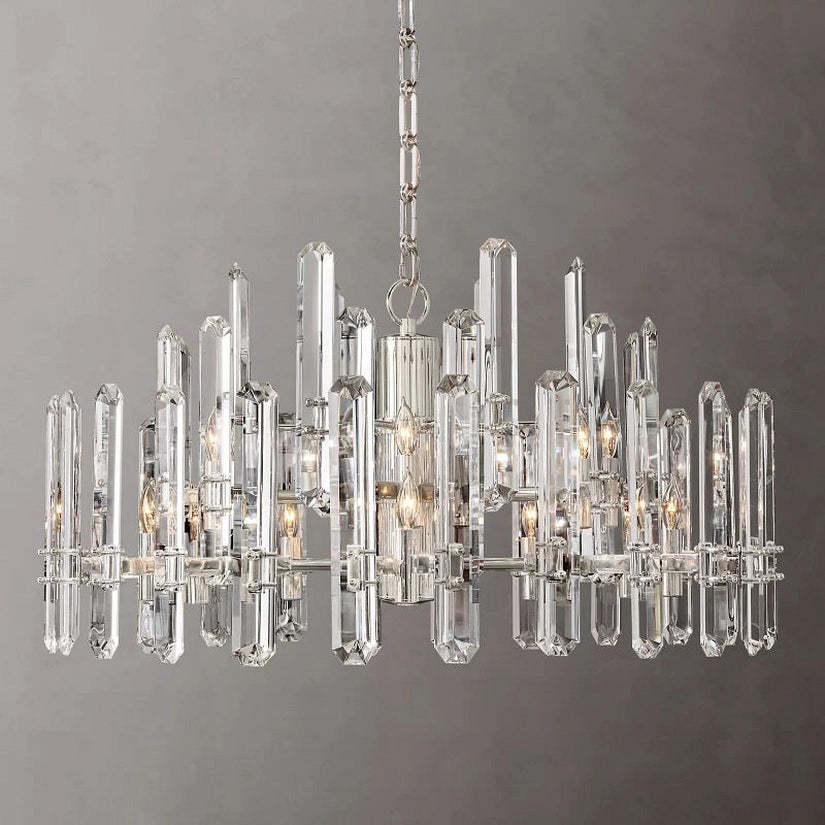 BONNINGION ROUND CHANDELIER 36"