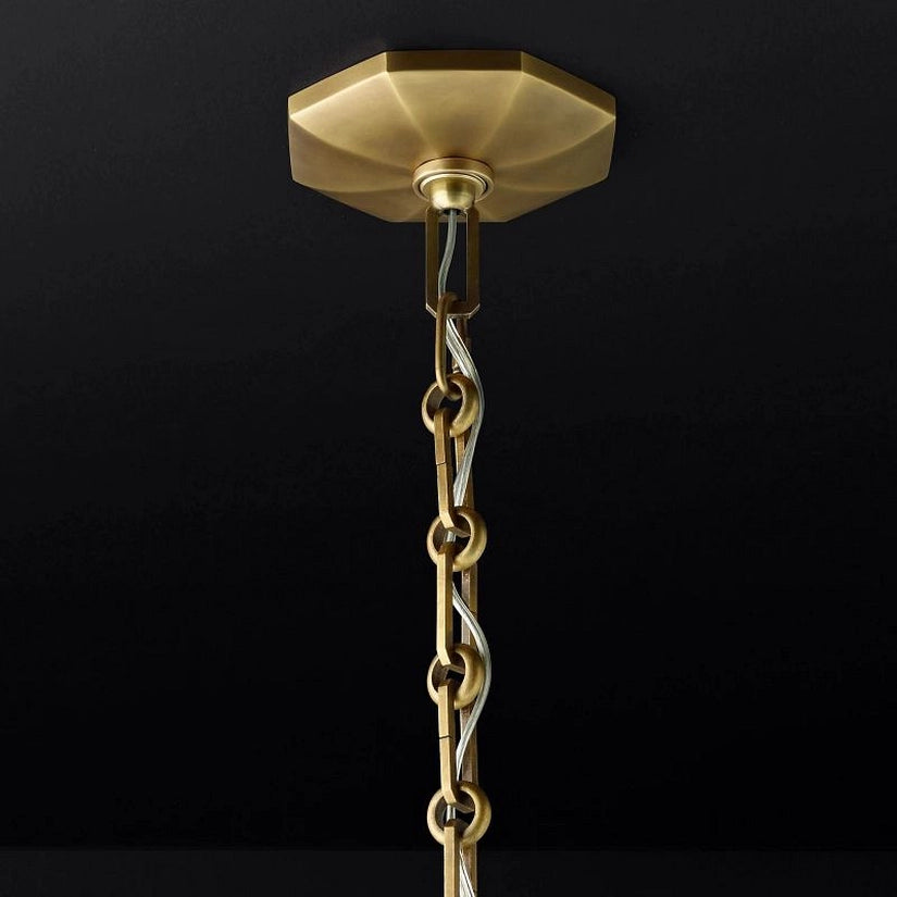 BONNINGION ROUND CHANDELIER 36"