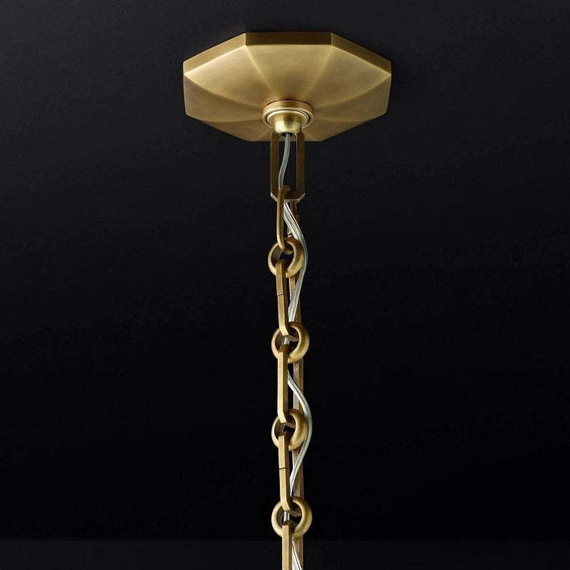 BONNINGION ROUND CHANDELIER 36"