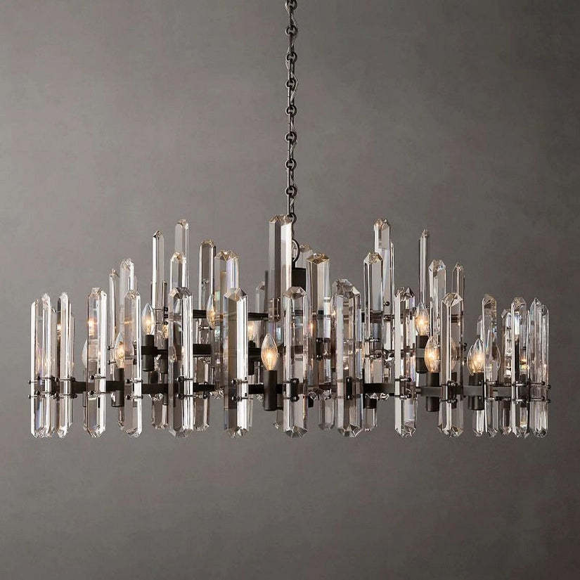 BONNINGION ROUND CHANDELIER 48"