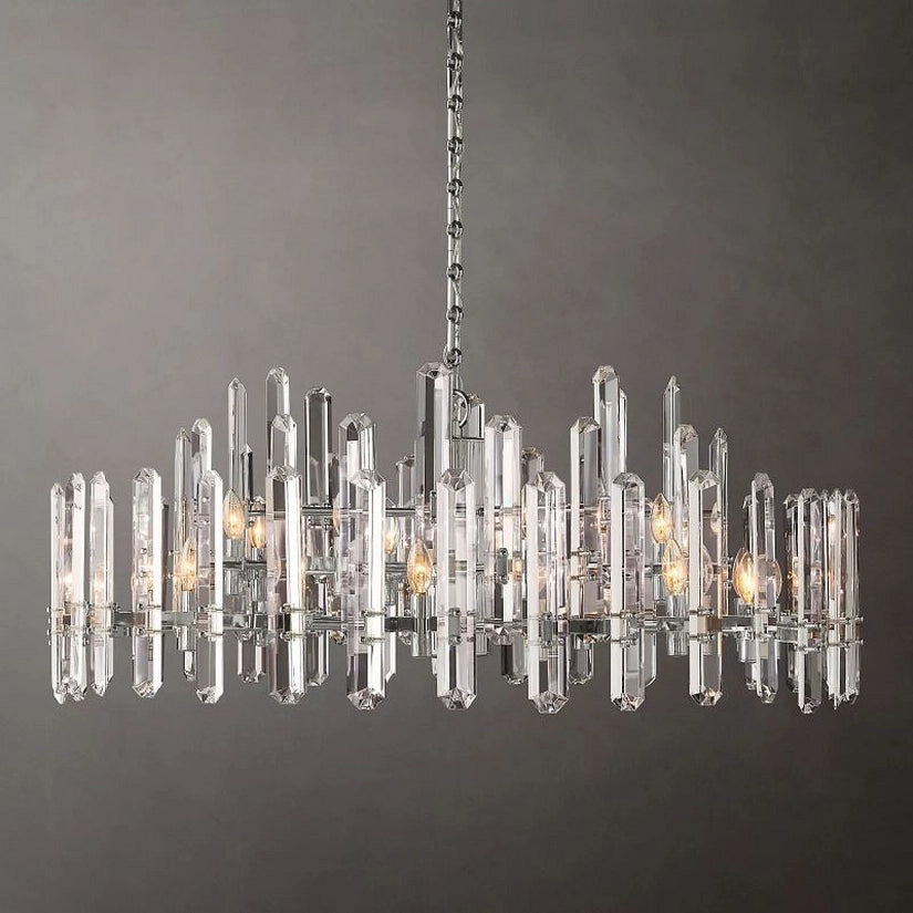 BONNINGION ROUND CHANDELIER 48"