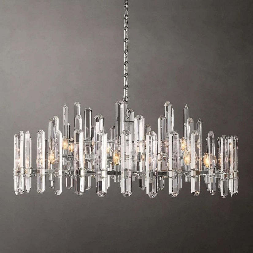 BONNINGION ROUND CHANDELIER 48"