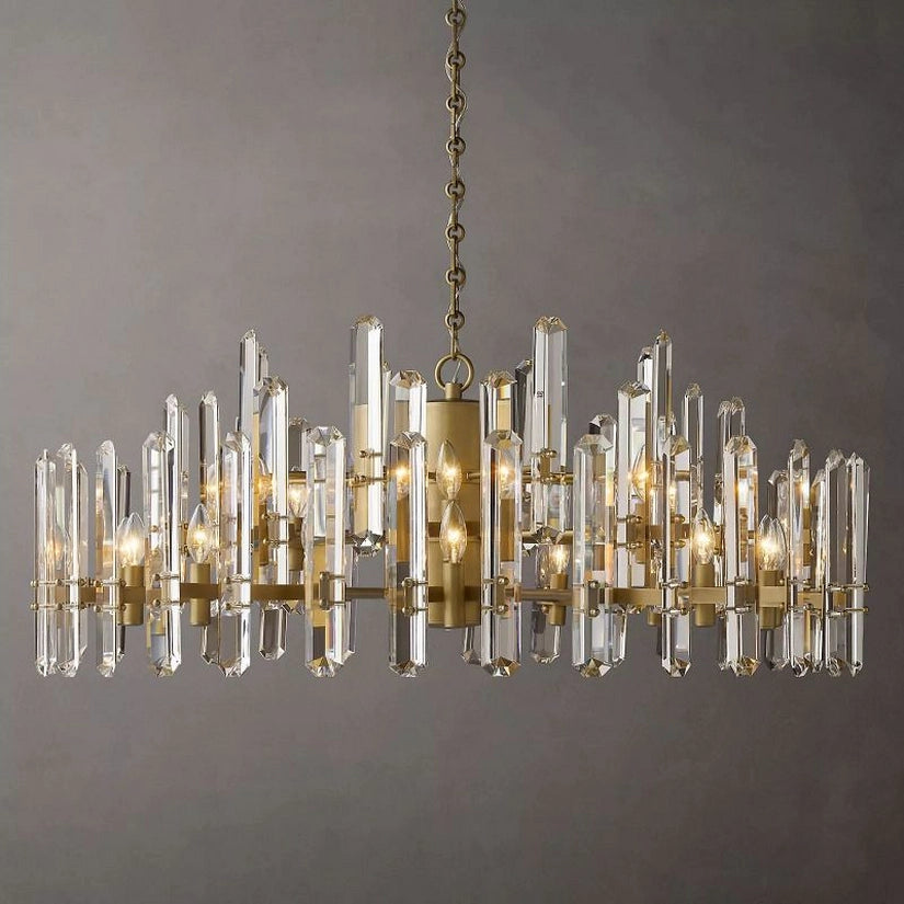 BONNINGION ROUND CHANDELIER 48"
