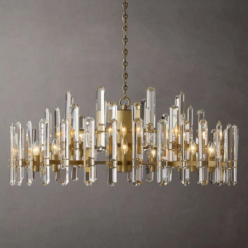 BONNINGION ROUND CHANDELIER 48"
