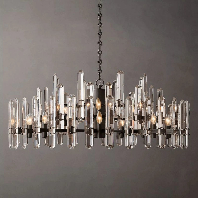 BONNINGION ROUND CHANDELIER 48"