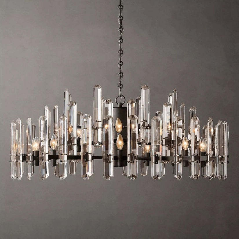 BONNINGION ROUND CHANDELIER 48"