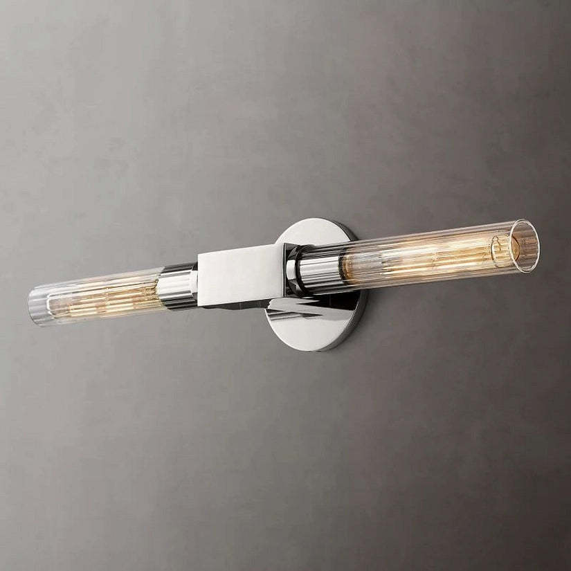 Prismatic Glass Linear Wall Sconce-HiLamps