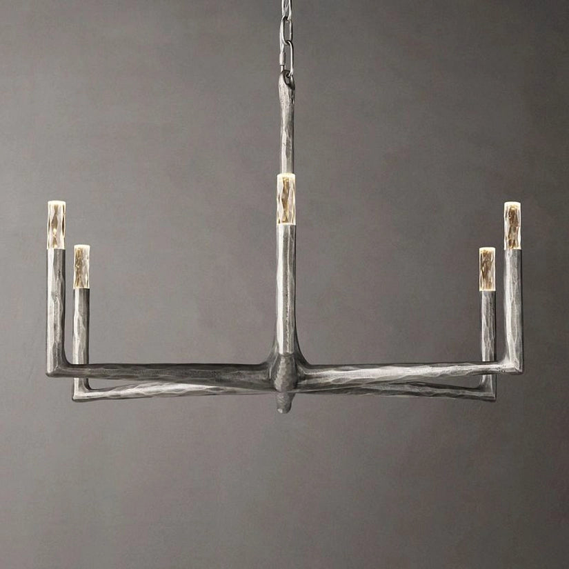 Tolland Round Chandelier 36"-HiLamps