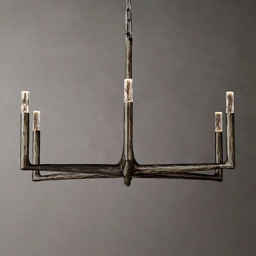 Tolland Round Chandelier 36"-HiLamps