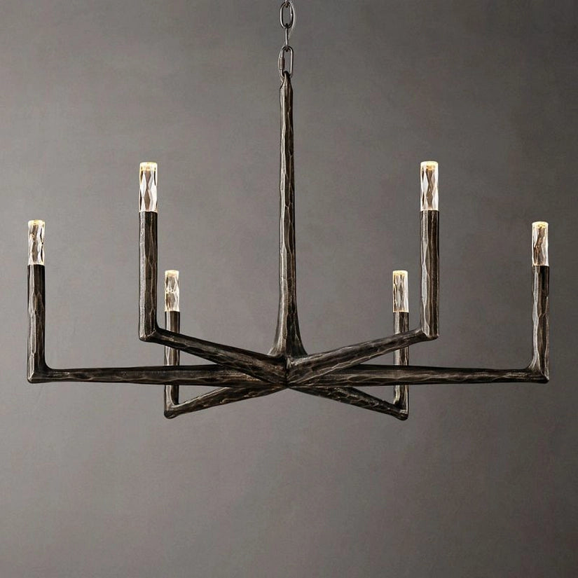Tolland Round Chandelier 36"-HiLamps