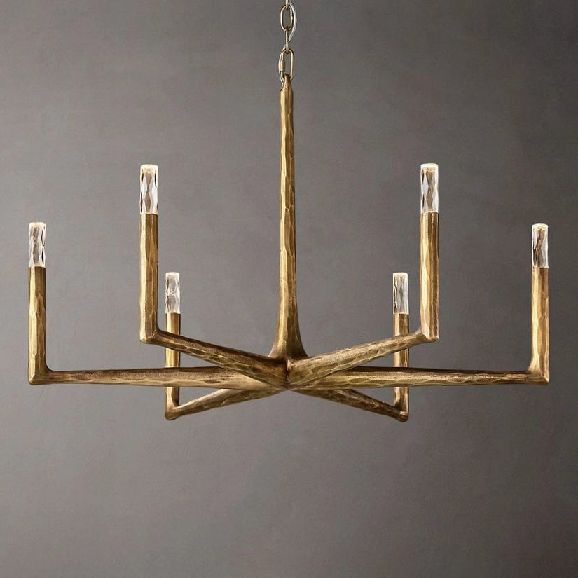 Tolland Round Chandelier 36"-HiLamps