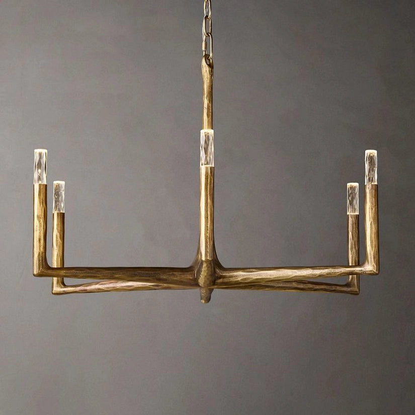 Tolland Round Chandelier 36"-HiLamps