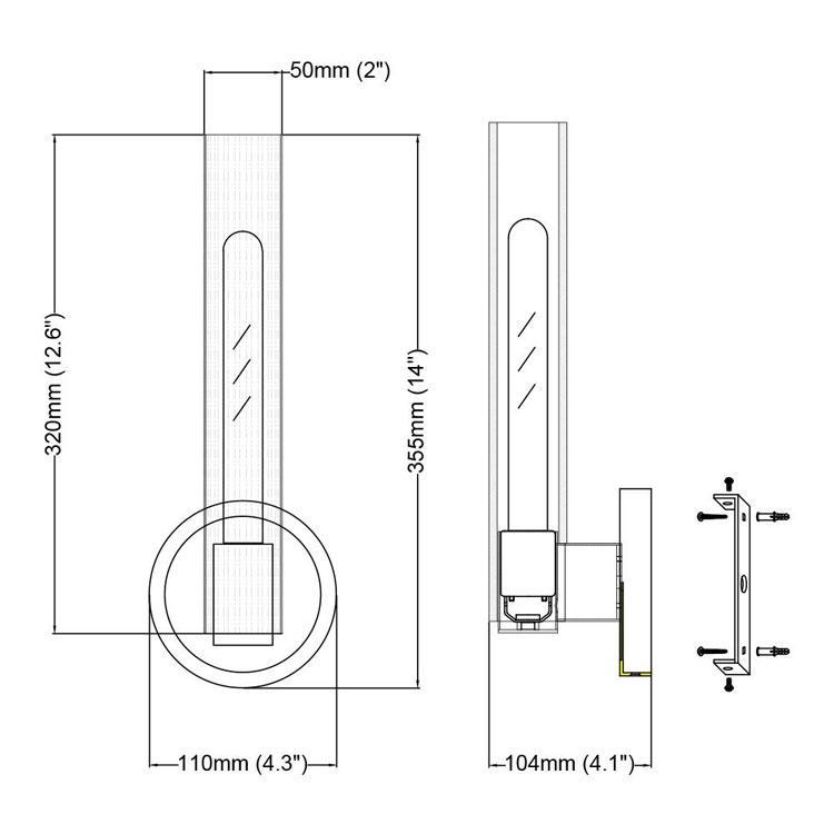 Pastis Brass Sconce