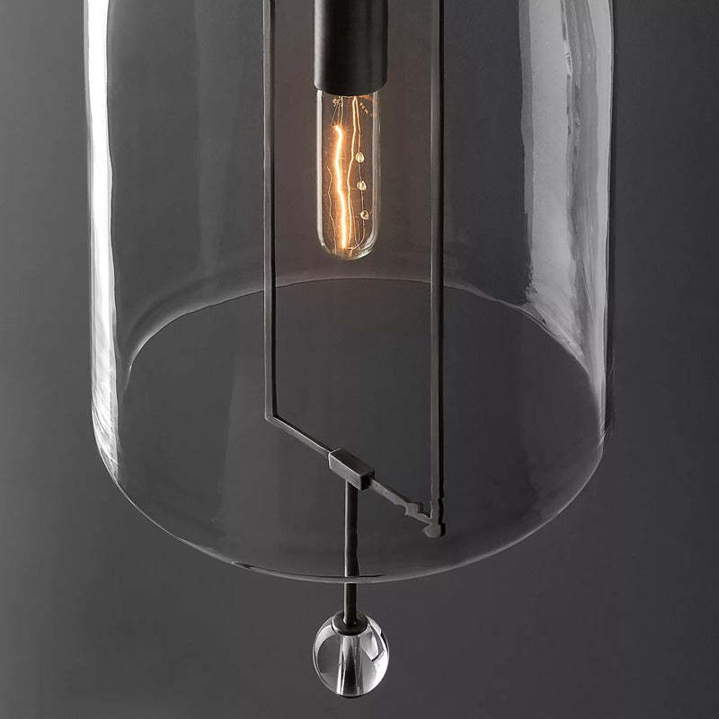 Fulcrum Glass Shade Grand Sconce