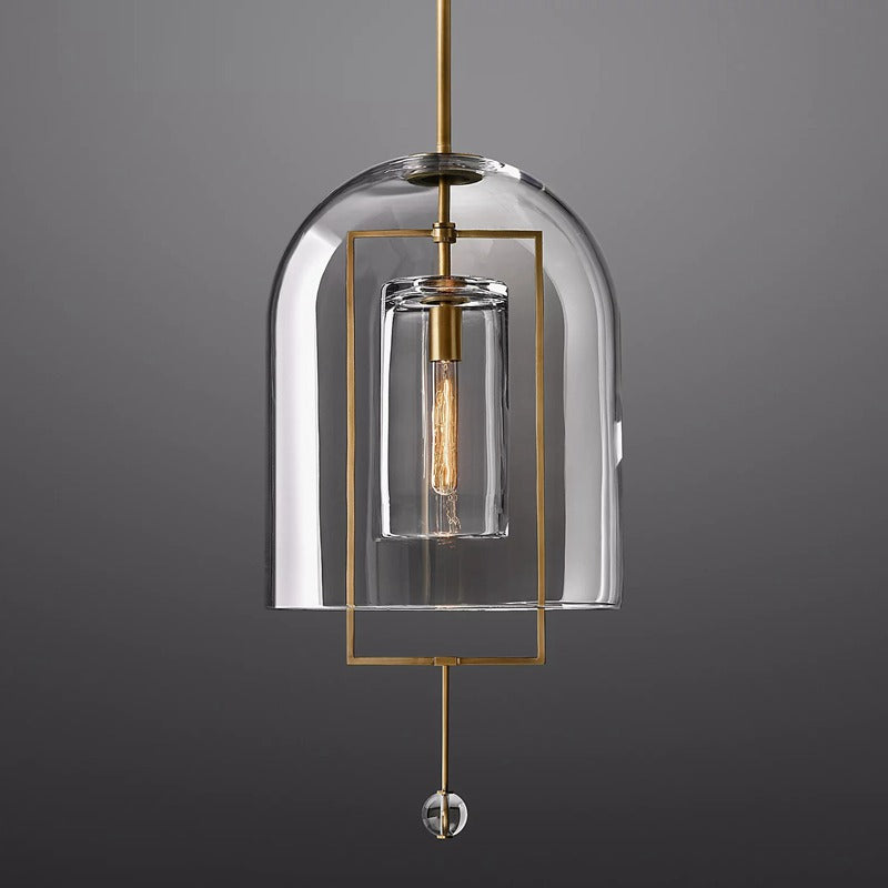 Fulcrum Glass Shade Grand Sconce