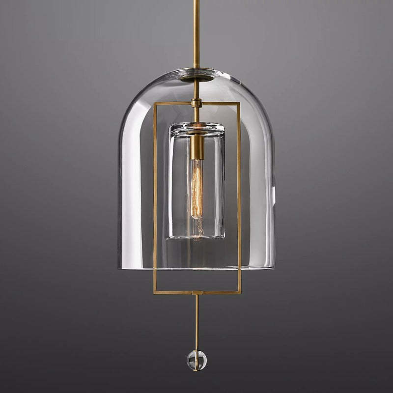 Fulcrum Glass Shade Grand Sconce