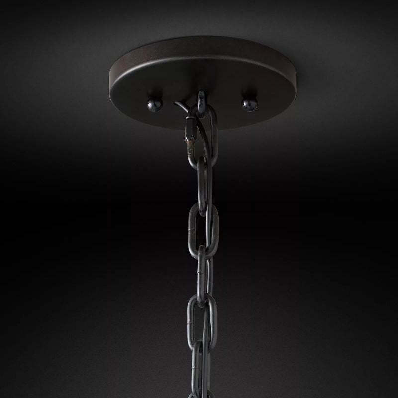 HARLOW CRYSTAL ROUND CHANDELIER 31"