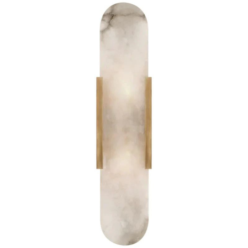 Alabaster Linear Wall Sconce-HiLamps