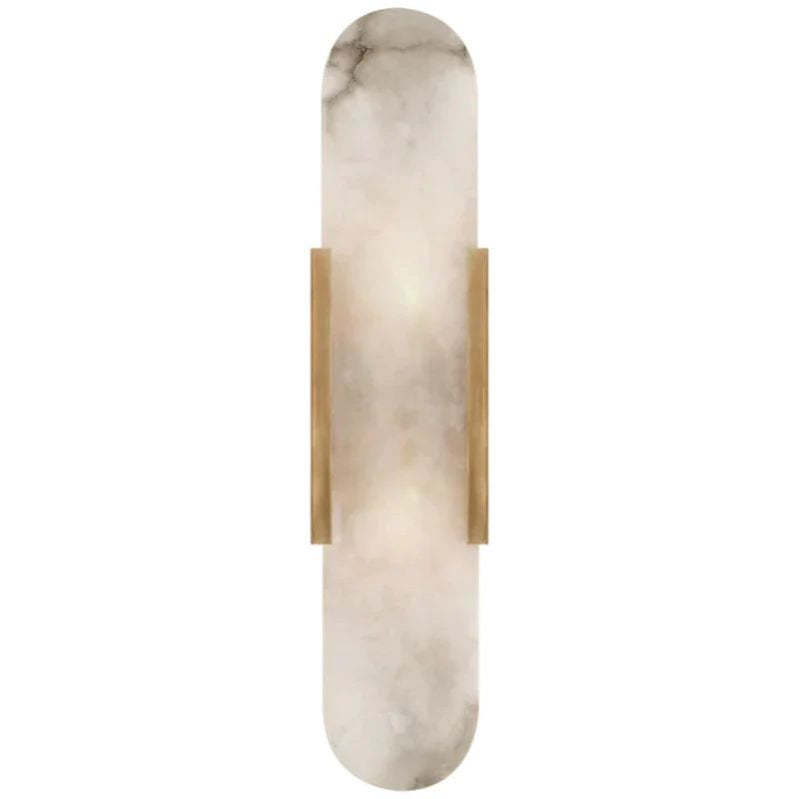 Alabaster Linear Wall Sconce-HiLamps