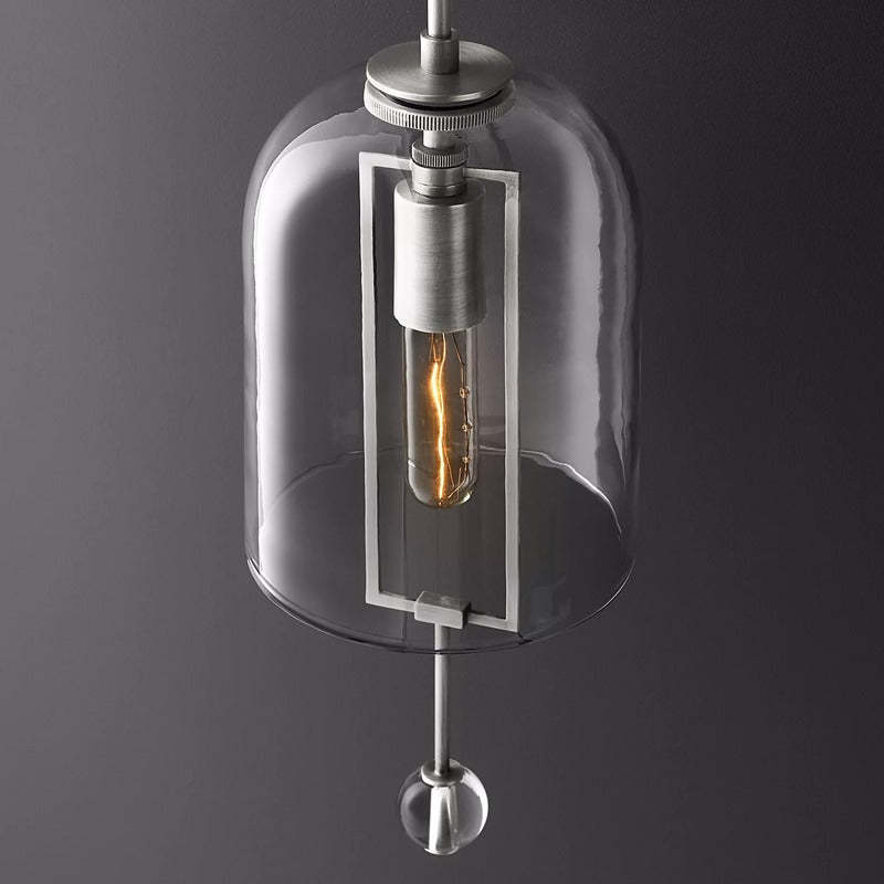 Fulcrum Glass Shade Sconce