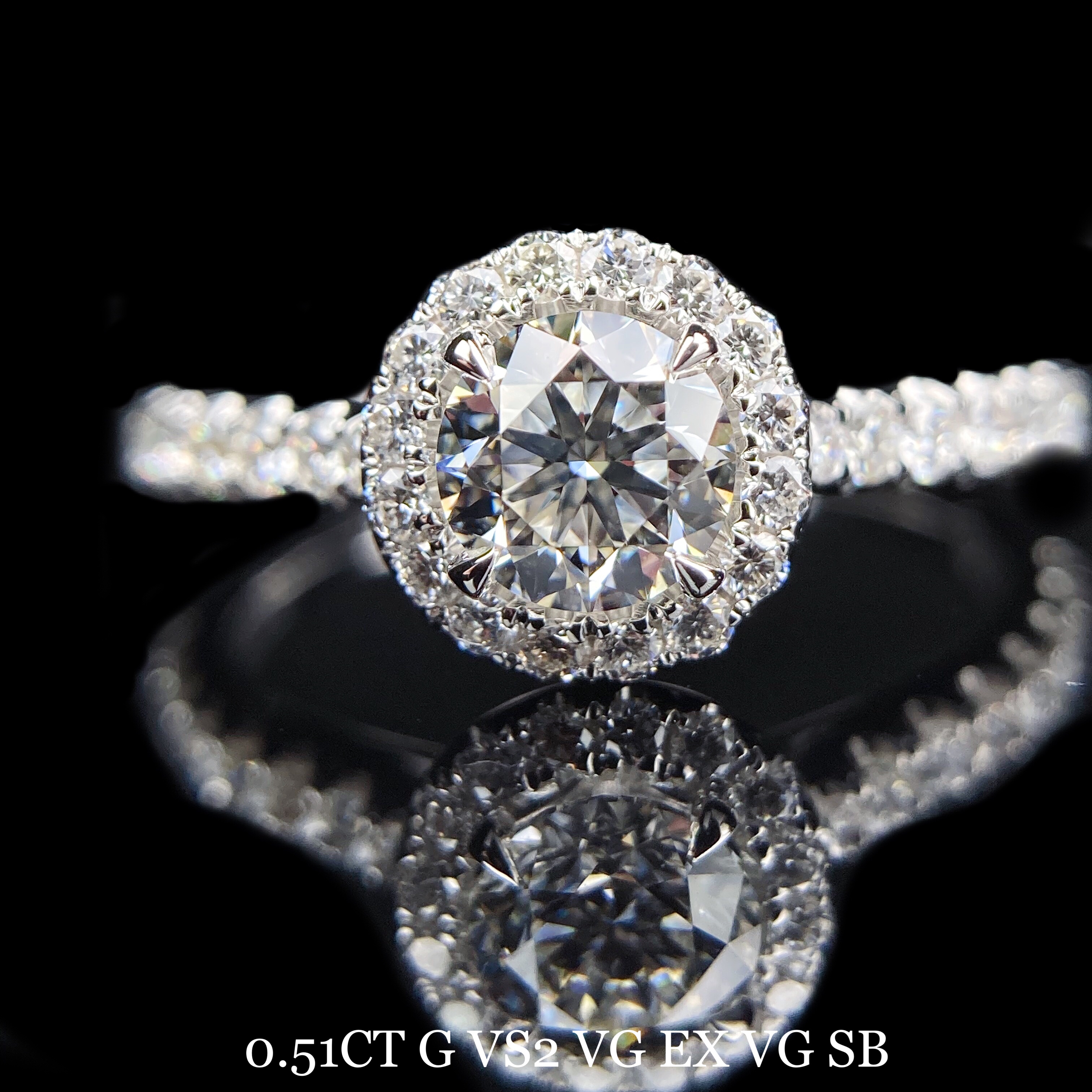 0.5ct round diamond ring