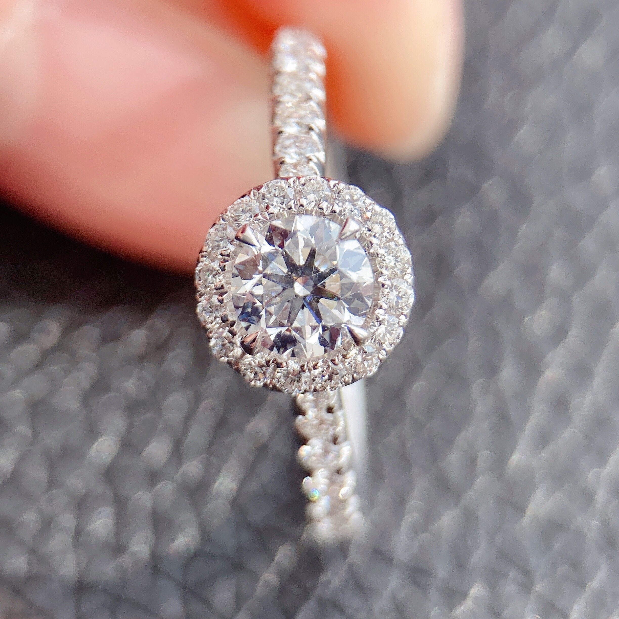 0.5ct round diamond ring