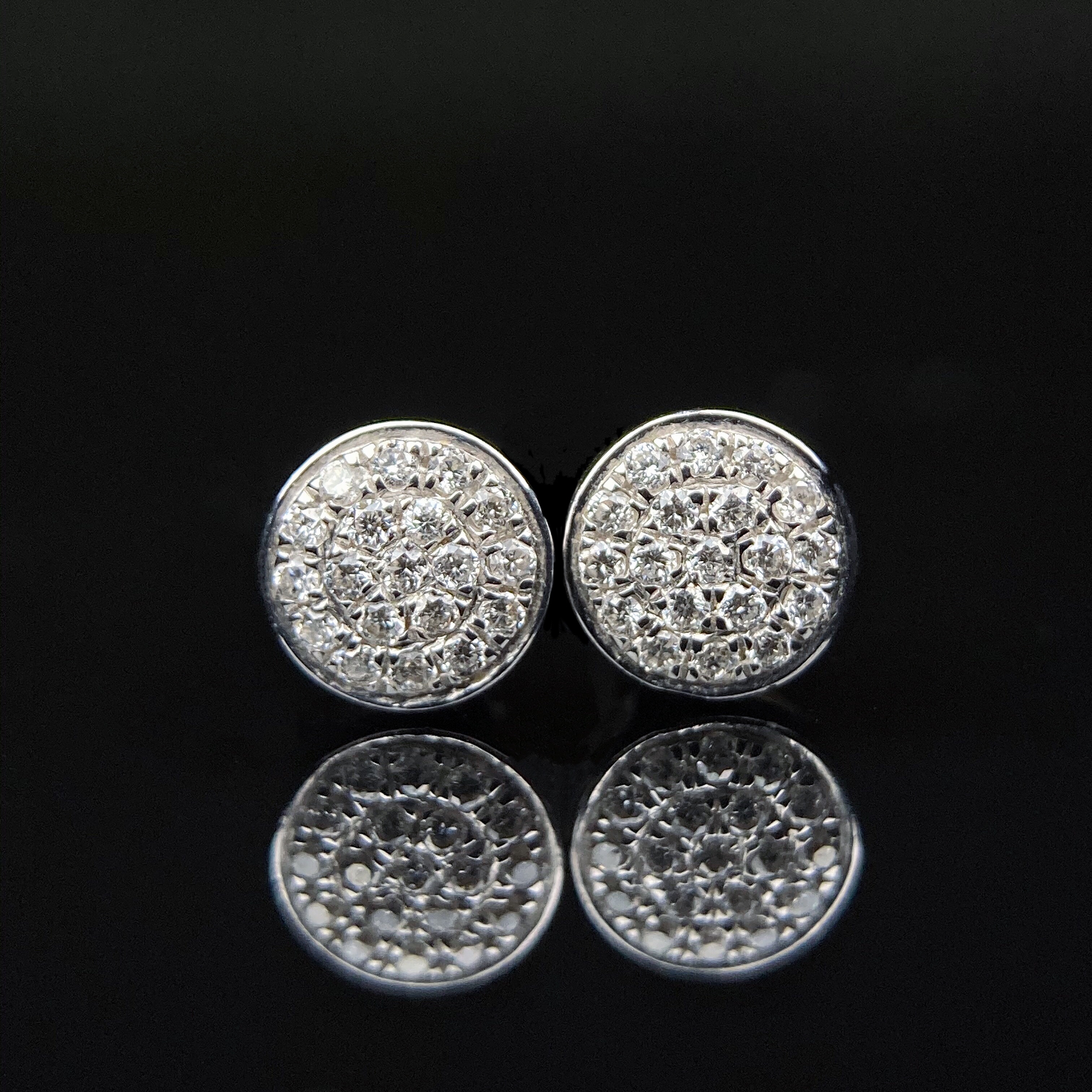 1ct heart yellow diamond earring.