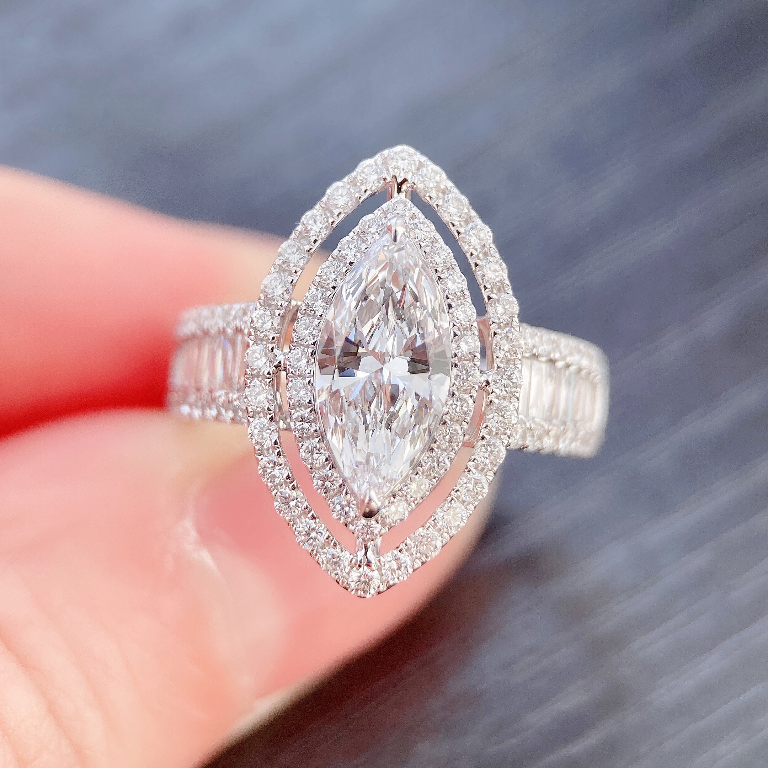 1ct marquise global ring.