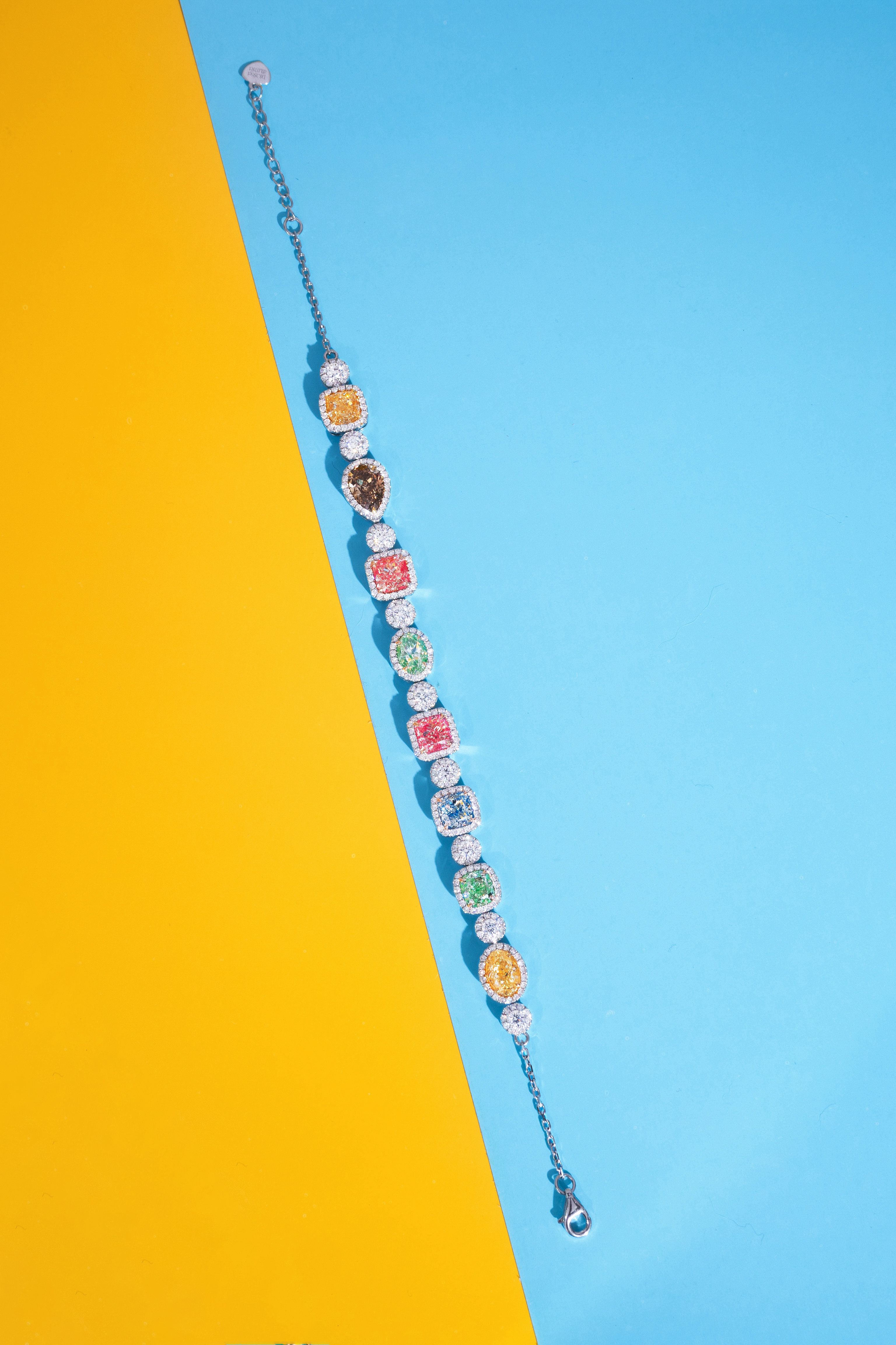 Color Diamond Bracelet