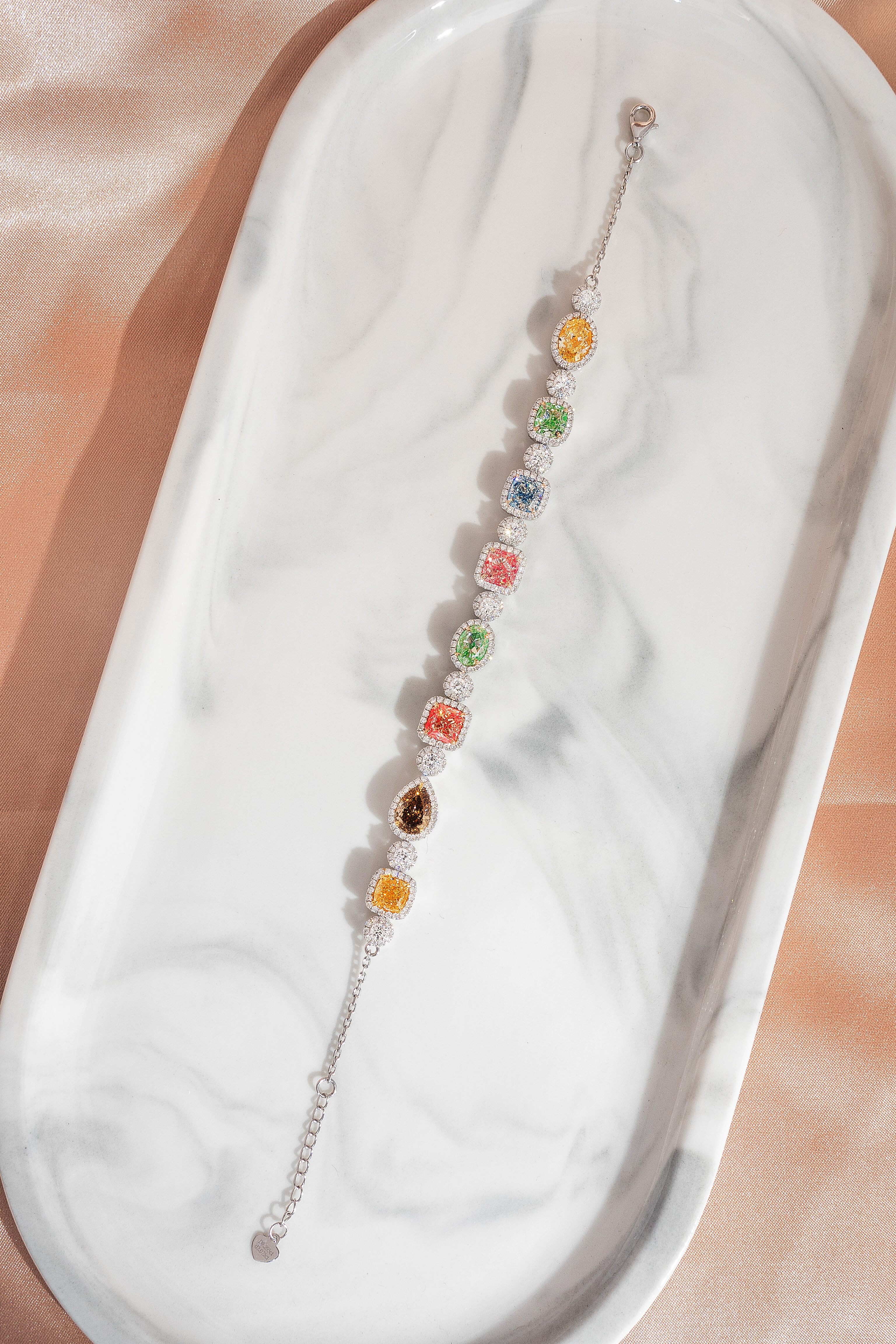 Color Diamond Bracelet