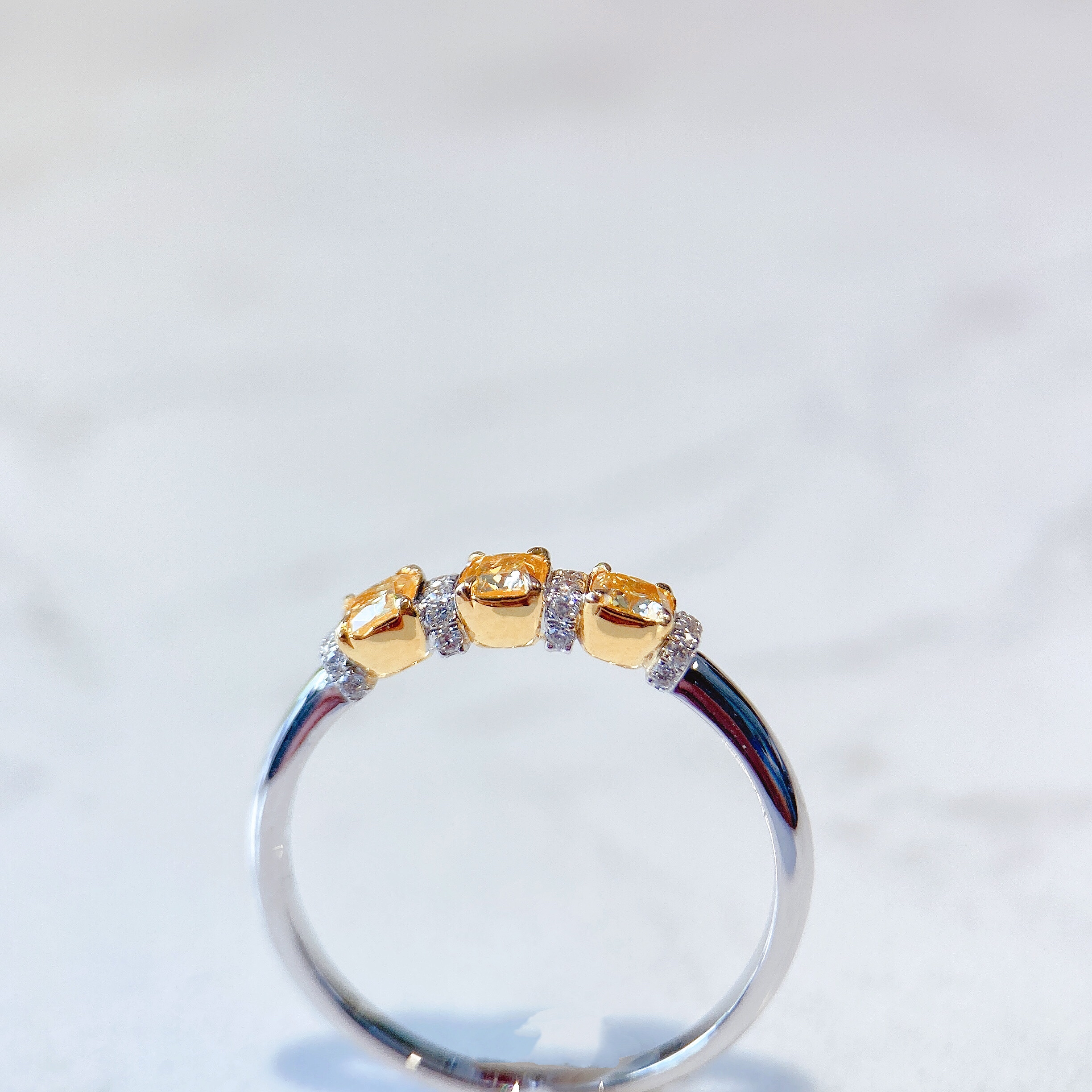 0.37ct pear diamond pendant