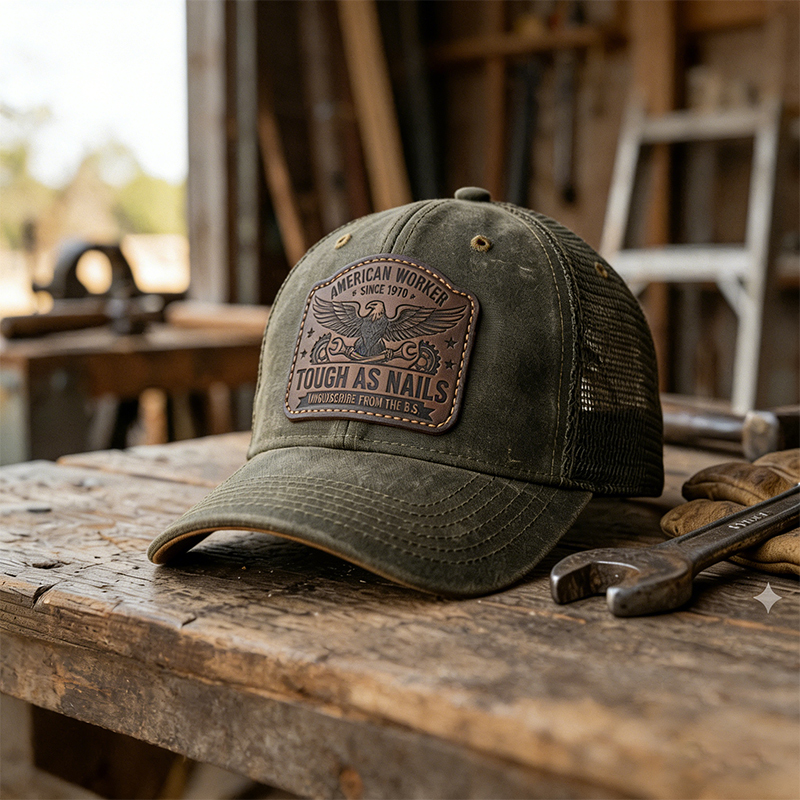 Tough As Nails Waxed Canvas Trucker – The Last Hat You’ll Ever Need to Buy