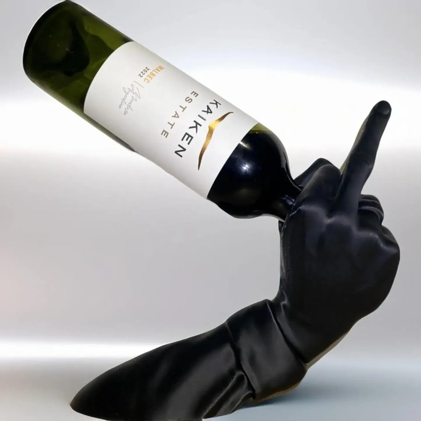 Unique Middle Finger Wine Rack