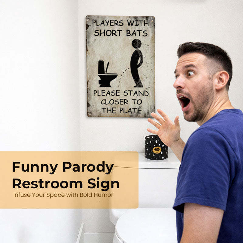 Parody Restroom Signs